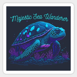 Magestic Sea wanderer Magnet